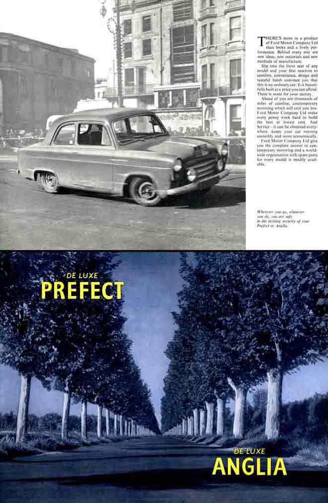 Ford De Luxe Perfect & De Luxe Anglia 1955