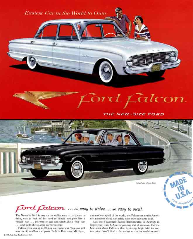 Ford Falcon 1959 - The New Size Ford