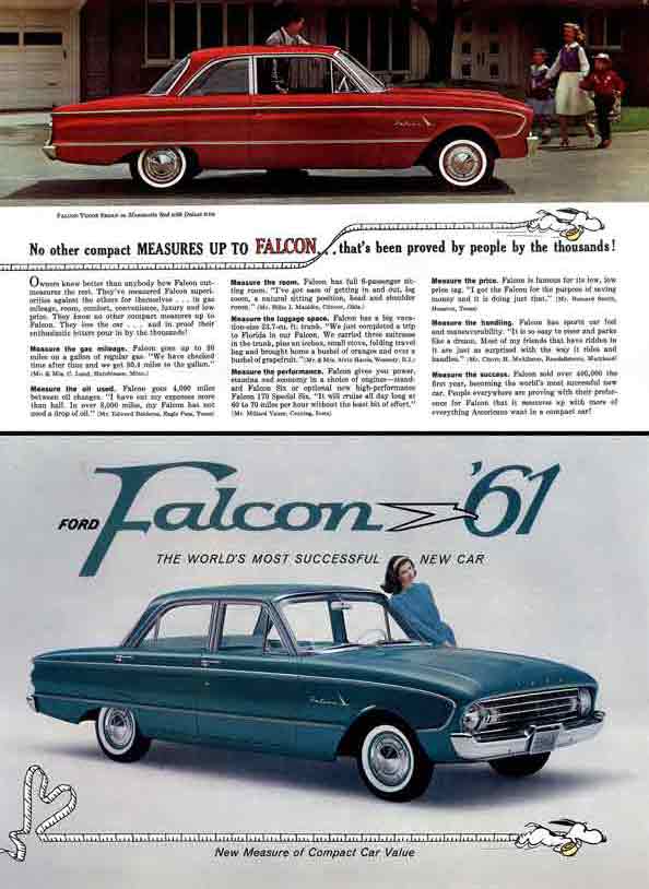 Ford Falcon 1961 - Ford Falcon '61 - The World's Most Successful New Car