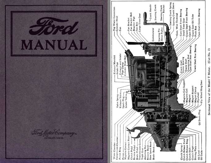 Ford Manual 1922 Model T - For Owners and Operators of Ford Cars and Trucks