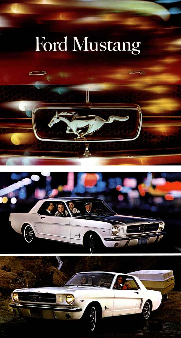 Mustang 1964 Ford - Unexpected Look! Unexpected Price! Unexpected Choice! Unexpected Versatility!