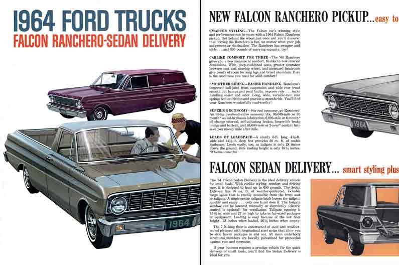 Ford Trucks 1964 - Falcon Ranchero - Sedan Delivery