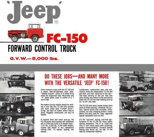 Jeep 1961 - 'Jeep' FC-150 Forward Control Truck