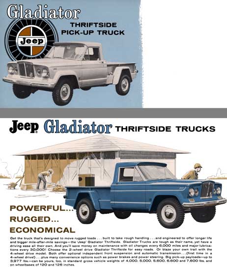 Jeep 1965 - Gladiator Thriftside Pick-up Truck