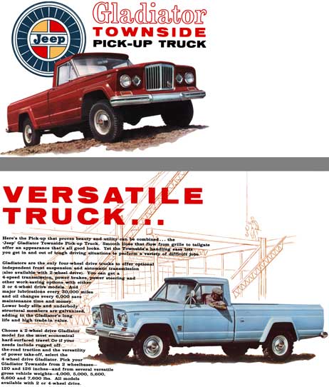 Jeep 1965 - Gladiator Townside Pick-up Truck