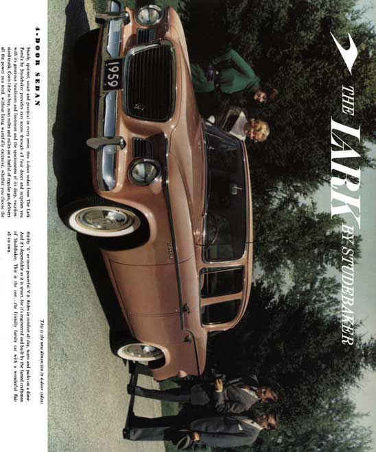 Lark Studebaker 1959 - The Lark by Studebaker - Spec Sheet