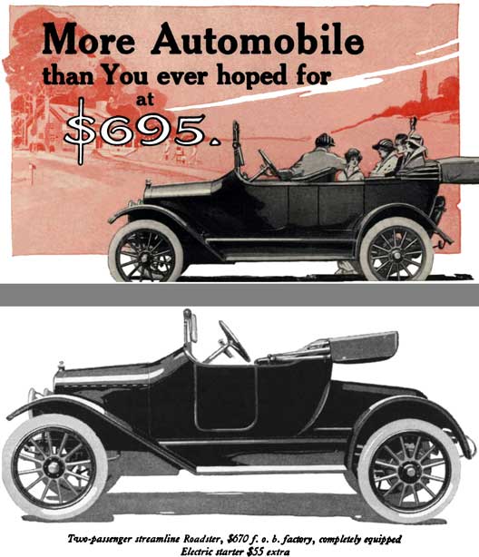 Maxwell 1915 - More Automobile than You ever hoped for at $695