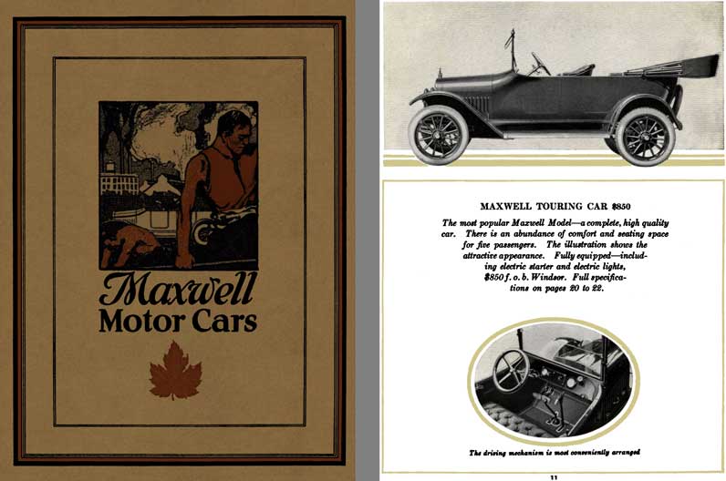 Maxwell 1916 - Maxwell Motor Cars