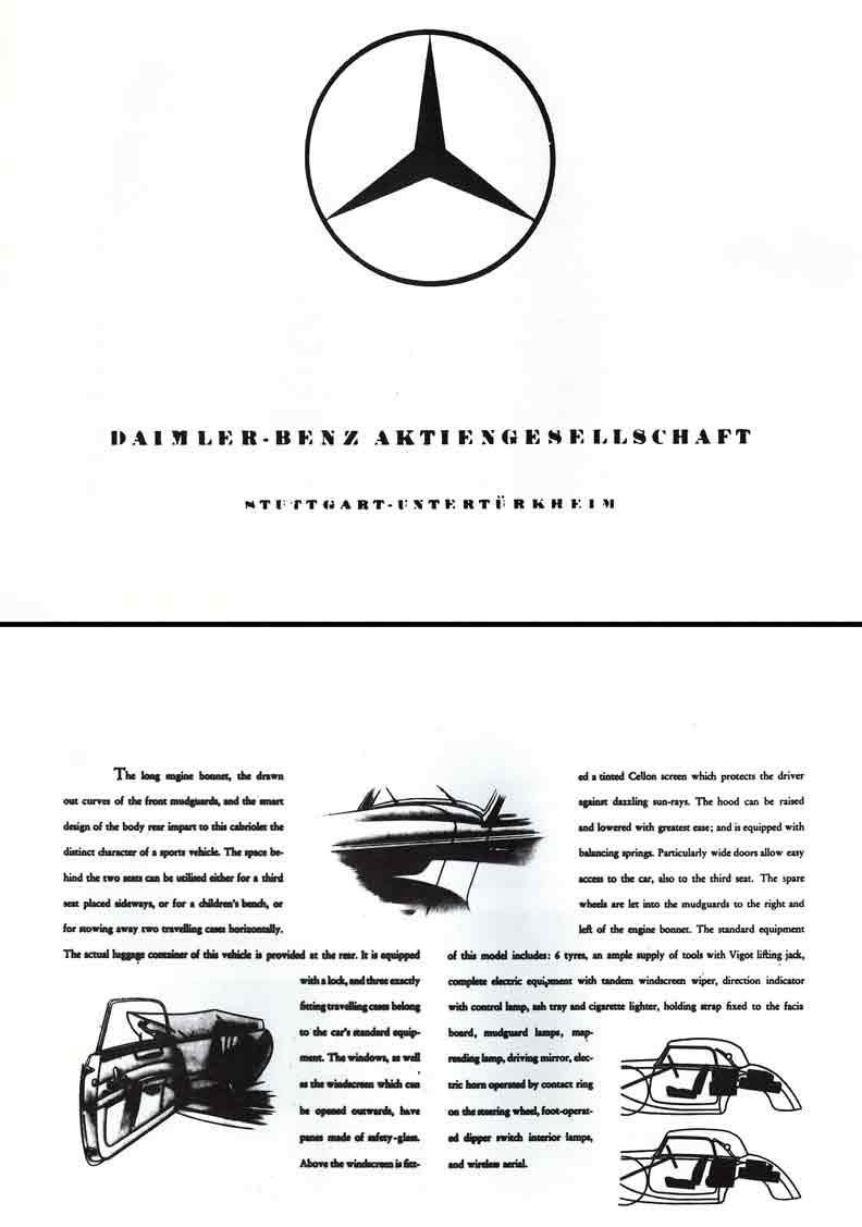Mercedes Benz Type 540K (c1938)