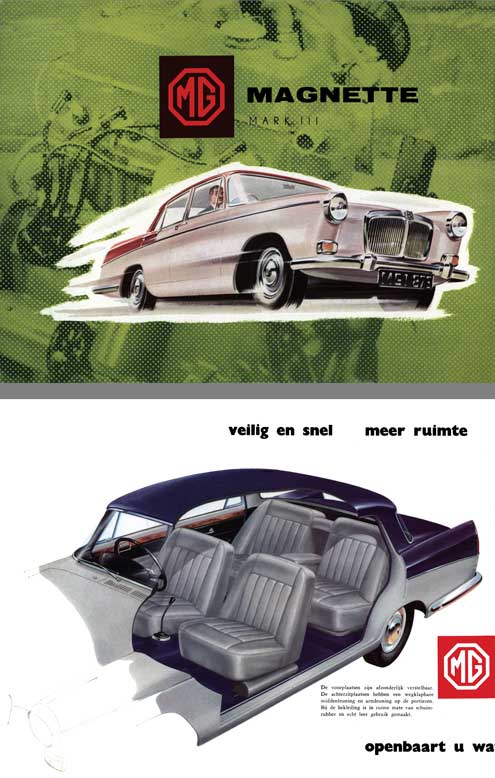 MG Magnette Mark III 1959 (Text in Dutch)