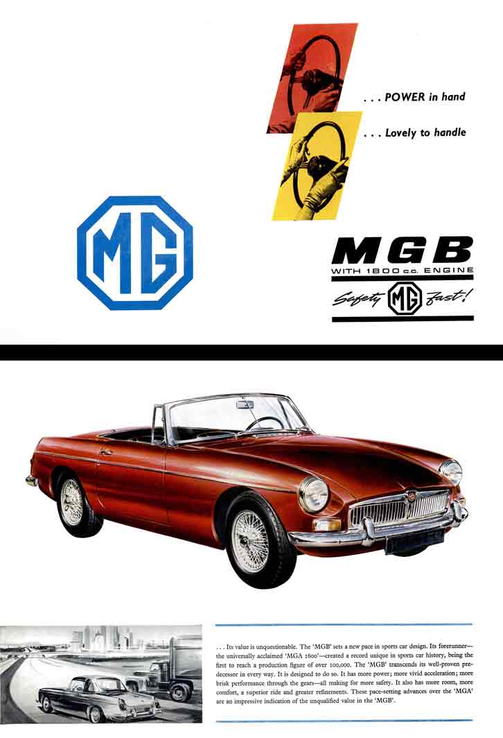 MGB 1963 - Power in hand, Lovely to handle MGB with 1800cc Engine