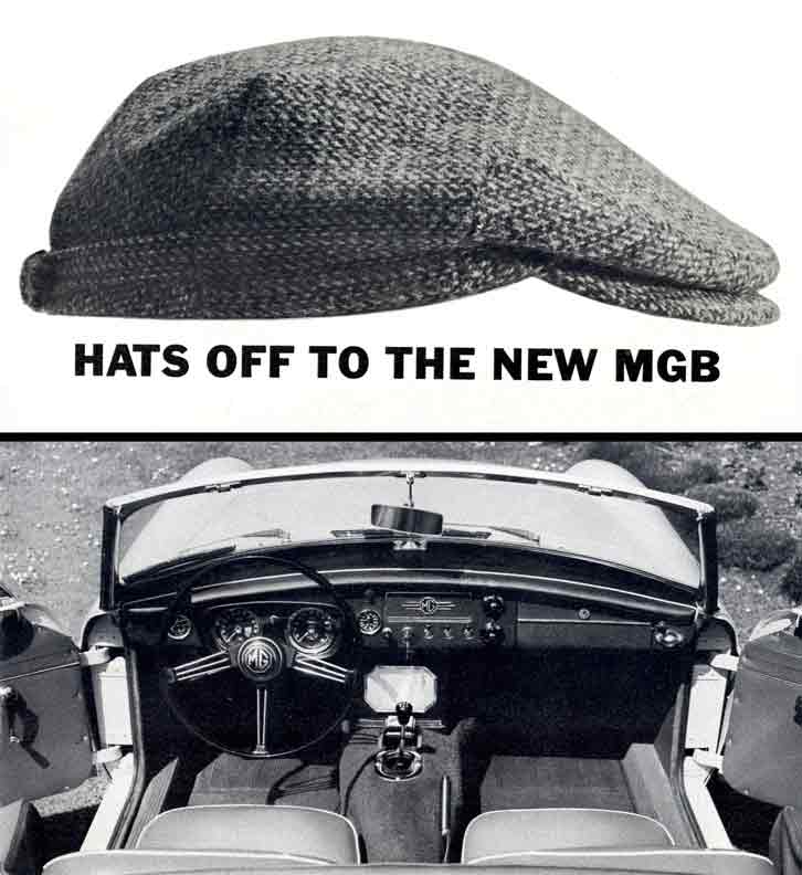 MGB (c1962) - Hats off to the new MGB