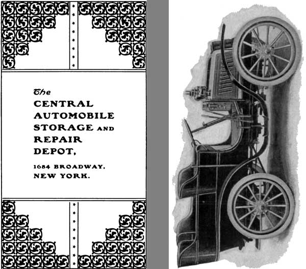 Morisse 1902 - The Central Automobile Storage and Repair Depot