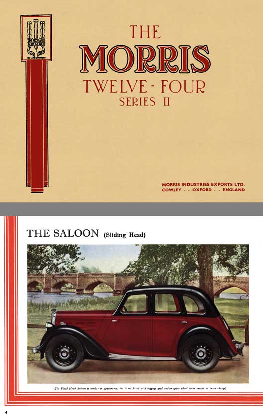 Morris 1937 - The Morris Twelve-Four Series II