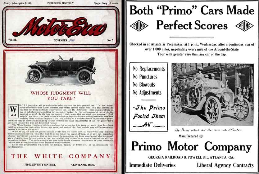 Motor Era - November 1910 Vol III No 2