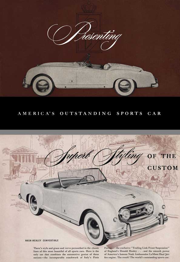 Nash-Healey 1953 - Presenting Americas Outstanding Sports Car