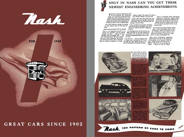 Nash 1948 - Nash For 1948 - Greatest Cars Since 1902