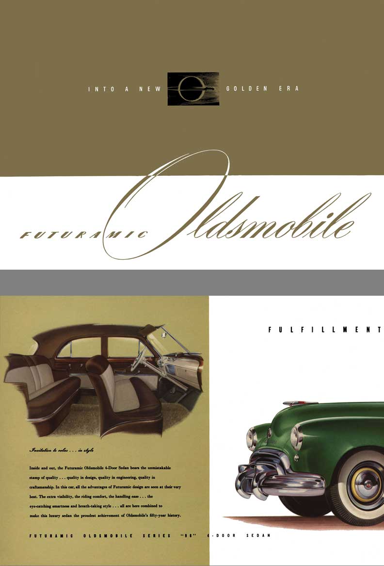 Oldsmobile 1948 - Into a New Golden Era - Futuramic Oldsmobile Series 98