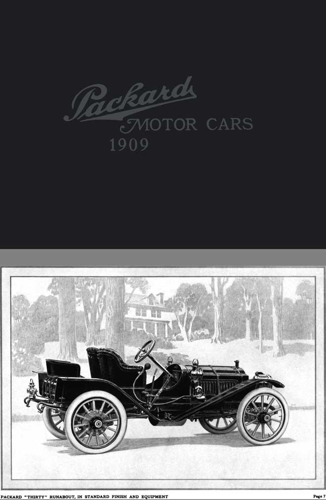 Packard 1909 - Packard Motor Cars 1909 - Packard 