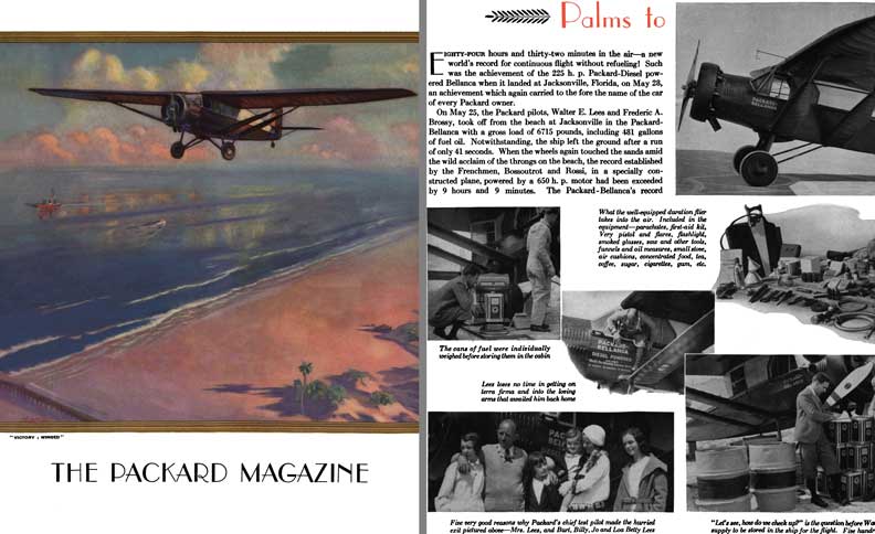 Packard 1931 - The Packard Magazine Summer 1931 Vol. 10  No. 1