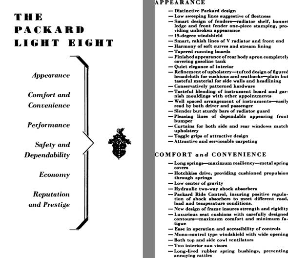 Packard 1932 - The Packard Light Eight