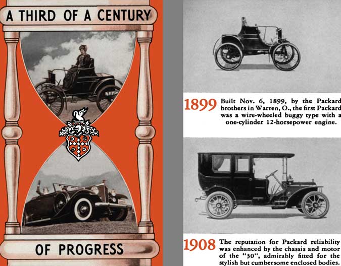 Packard 1933 - A Third of a Century of Progress