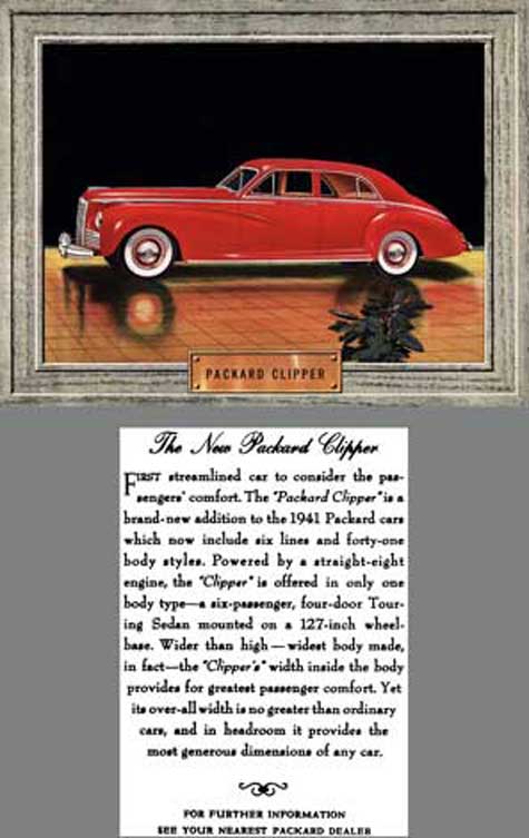 Packard 1941 - Packard Clipper