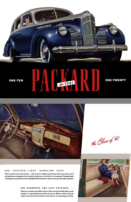 Packard 1941 - Packard for 1941 - One Ten, One Twenty