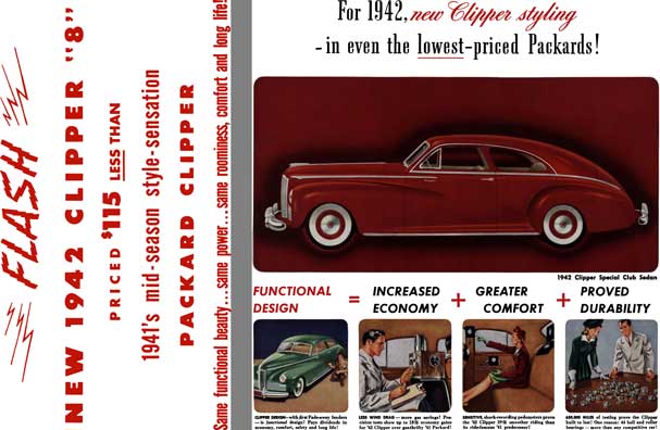 Packard 1942 - Flash - New 1942 Clipper 