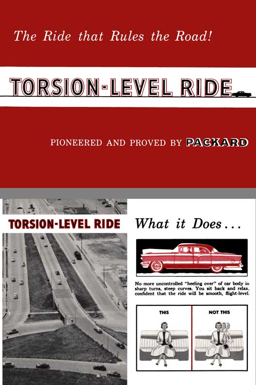 Packard 1956 - The Ride That Rules The Road!  Torsion-Level Ride