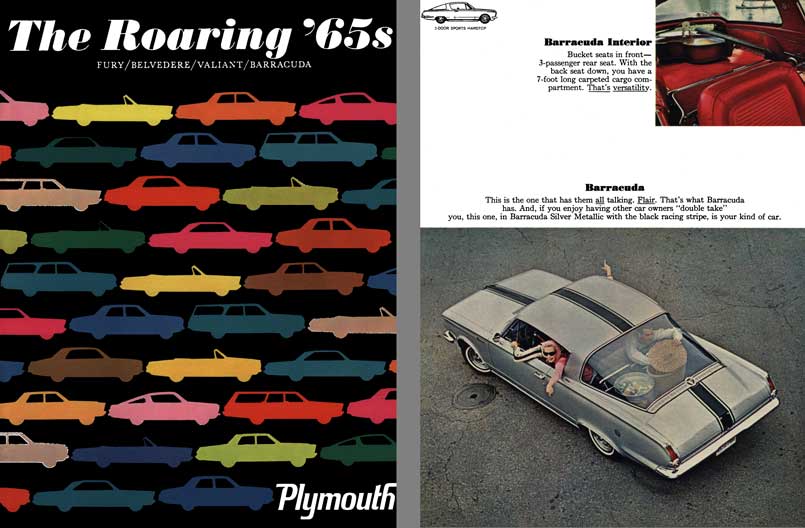 Plymouth 1965 - The Roaring '65s - Fury, Belvedere, Valiant, Barracuda