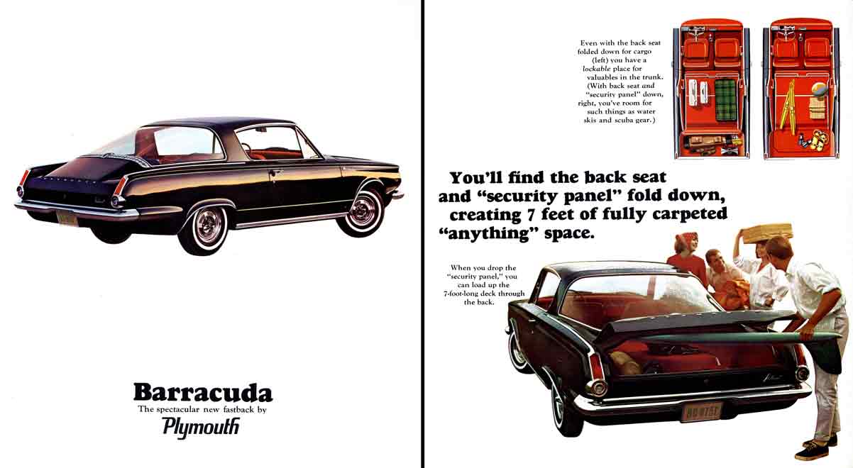 Barracuda 1964 Plymouth - The Spectacular new fastback by Plymouth
