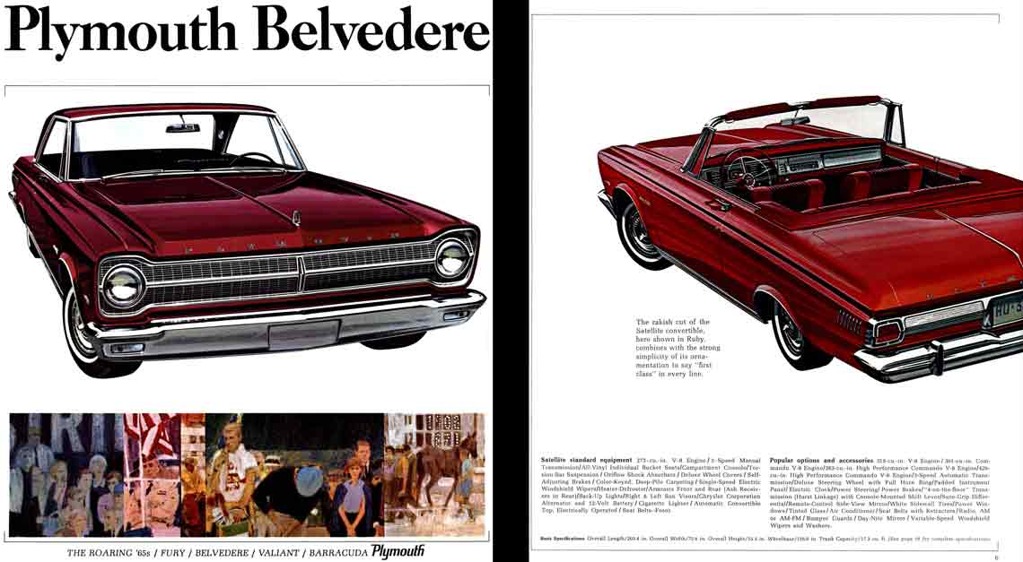 Plymouth Belvedere 1965 - The Roaring '65s - Fury, Belvedere, Valiant, Barracuda