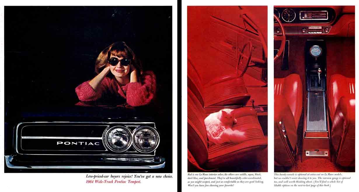 Pontiac Tempest 1964 - Low priced car buyers rejoice! You've got a new choice