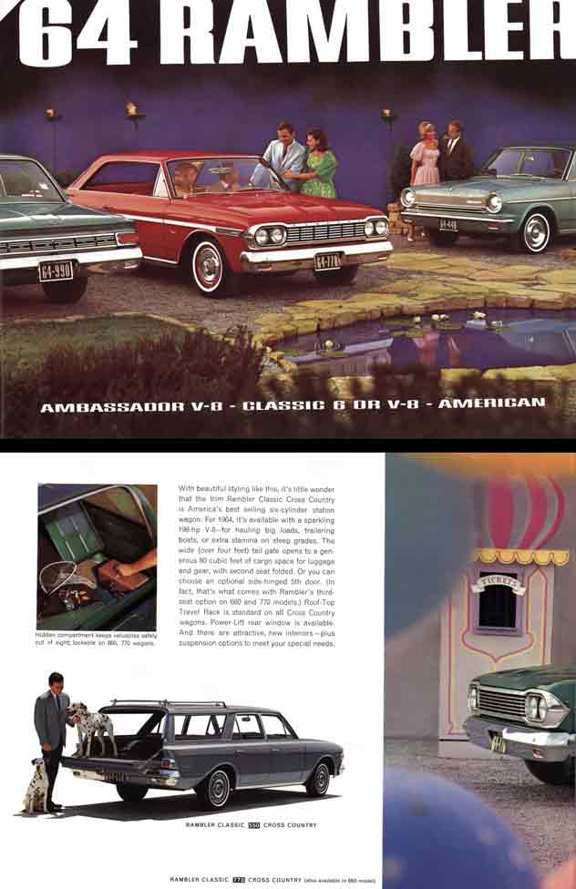 Rambler 1964 - '64 Rambler Ambassador V8, Classic 6 or V8, American