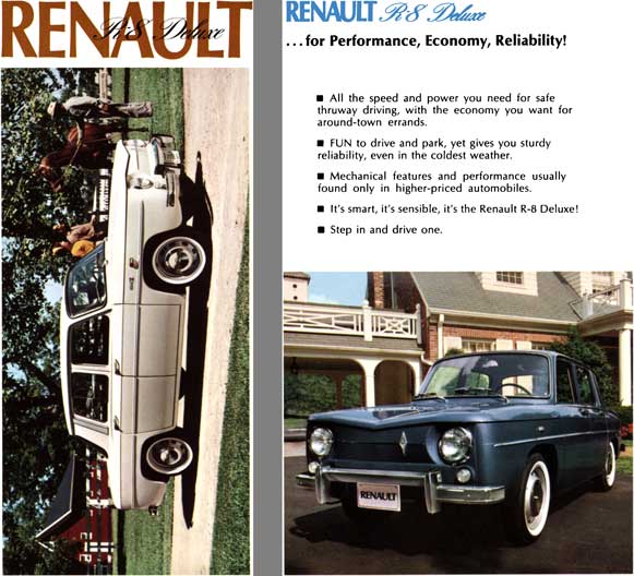 Renault 1966 - Renault R-8 Deluxe