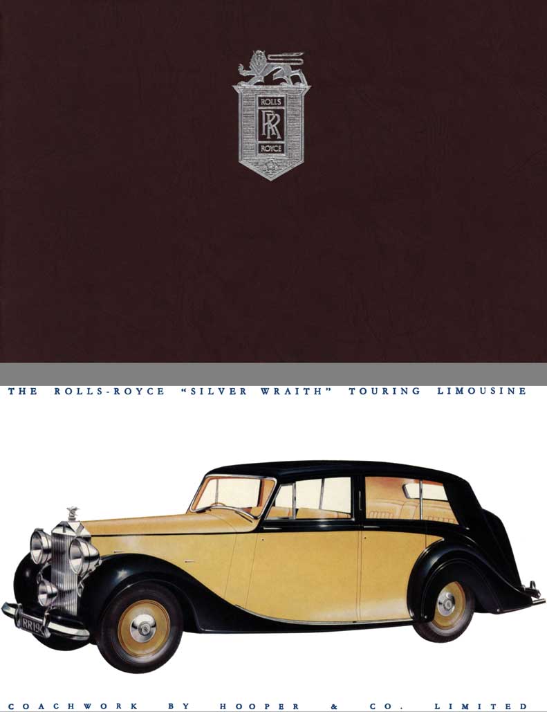Rolls Royce 1949 - Rolls Royce Silver Wraith - Abridged Particulars