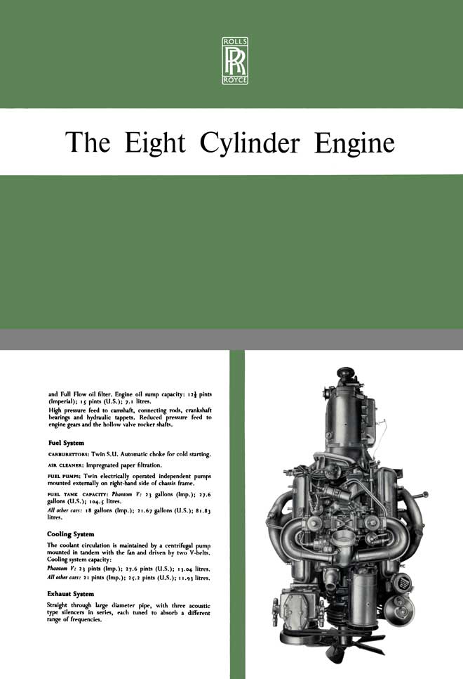 Rolls Royce 1962 - The Eight Cylinder Engine
