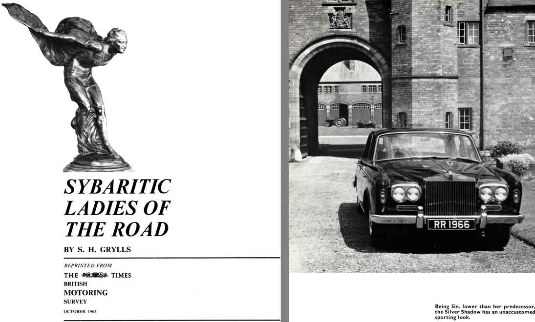 Rolls Royce 1965 Silver Shadow & Bentley T Series - Sybaritic Ladies of the Road
