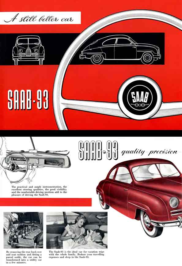 Saab 93 (c1960) - A still better Car