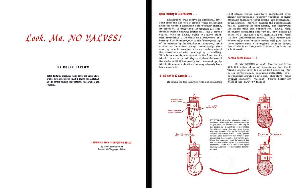 Saab (c1960) - Look, Ma, No Valves! - Reprint Competition Press - Roger Barlow