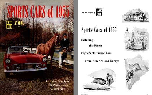 Sports Cars of 1955 - Car Life Annual 107 - Including The Best High-Performance Automobiles