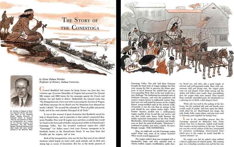 Studebaker 1952 - The Story of the Conestoga - by Oscar Winther