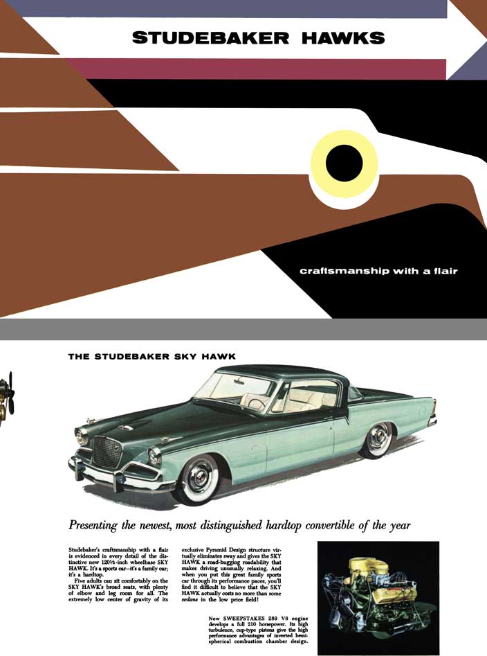 Studebaker 1956 - 1956 Studebaker Hawks � Craftsmanship with a Flair