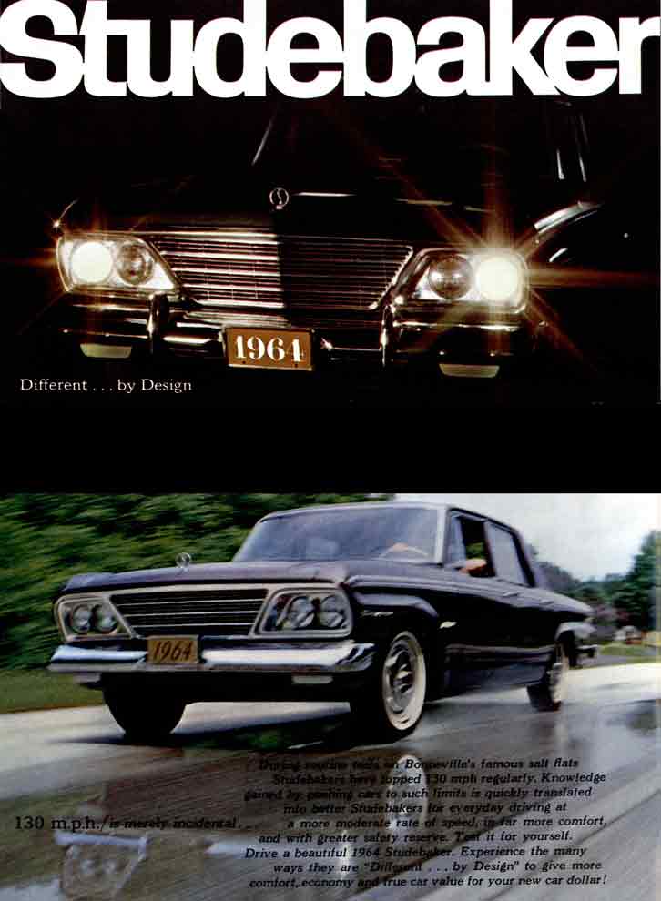 Studebaker 1964 - Different by Design (12pg)