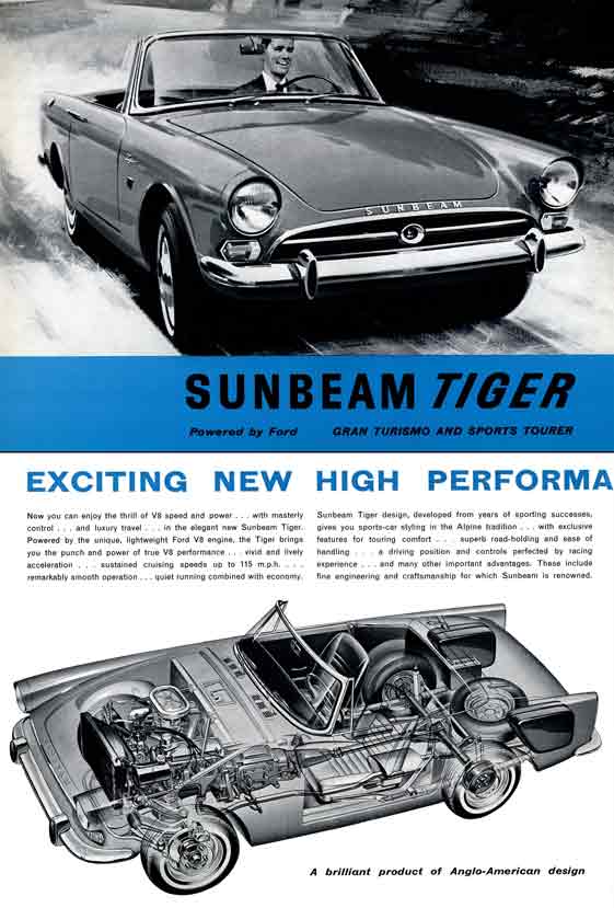 Sunbeam Tiger (c1964) - Gran Turismo and Sports Tourer ~ Powered by Ford