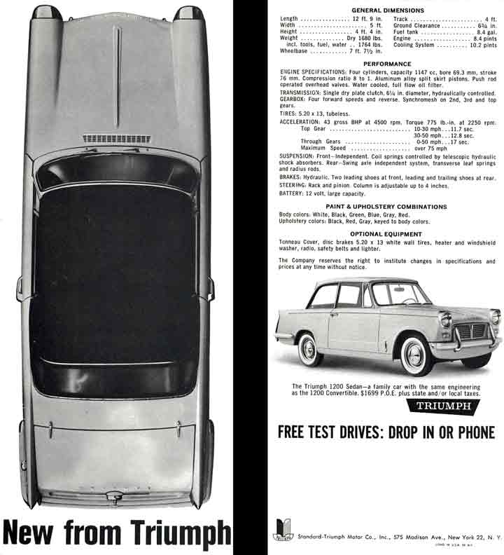 Triumph 1200 1962 - New From Triumph