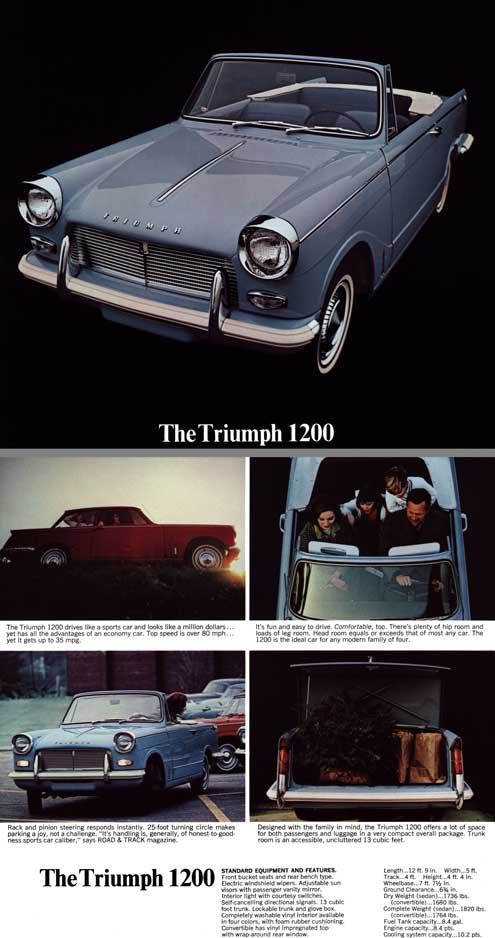 Triumph 1200 1965 - The Triumph 1200