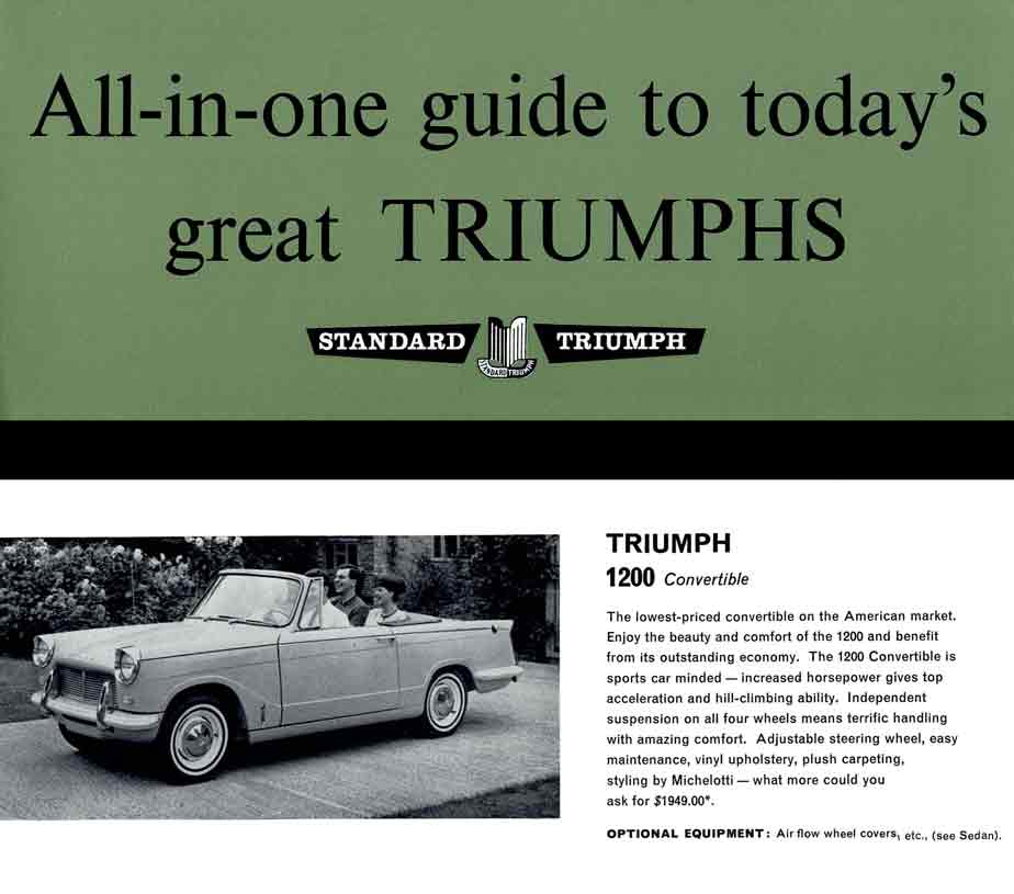 Triumph 1964 ~ All-in-One guide to today's great Triumphs