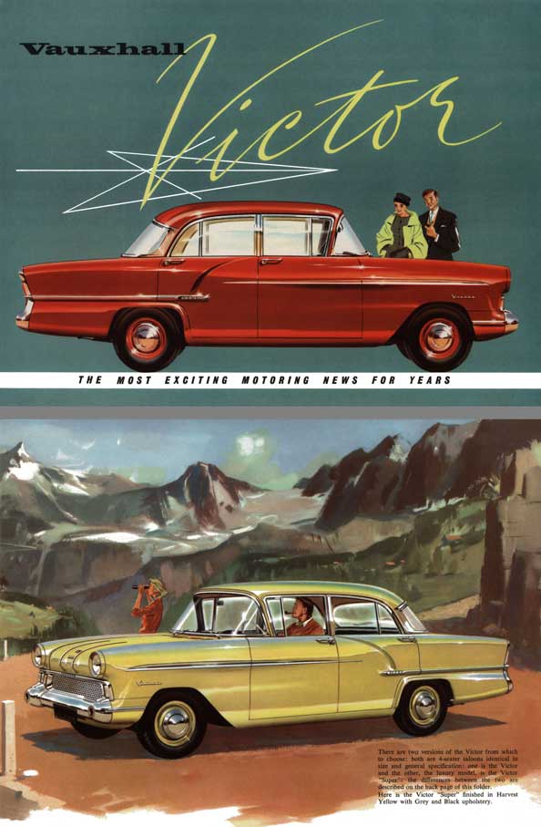 Vauxhall Victor 1958 - Vauxhall Victor - The Most Exciting Motoring News for Years